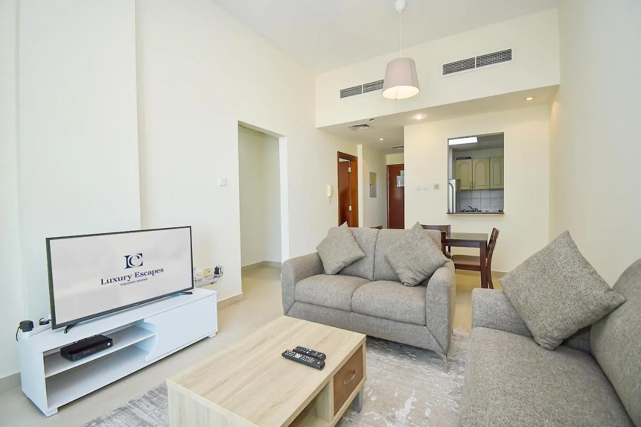 Daire Luxury Escapes - Cozy 1 Bedroom With Study Room In Dubai Marina Park Tower