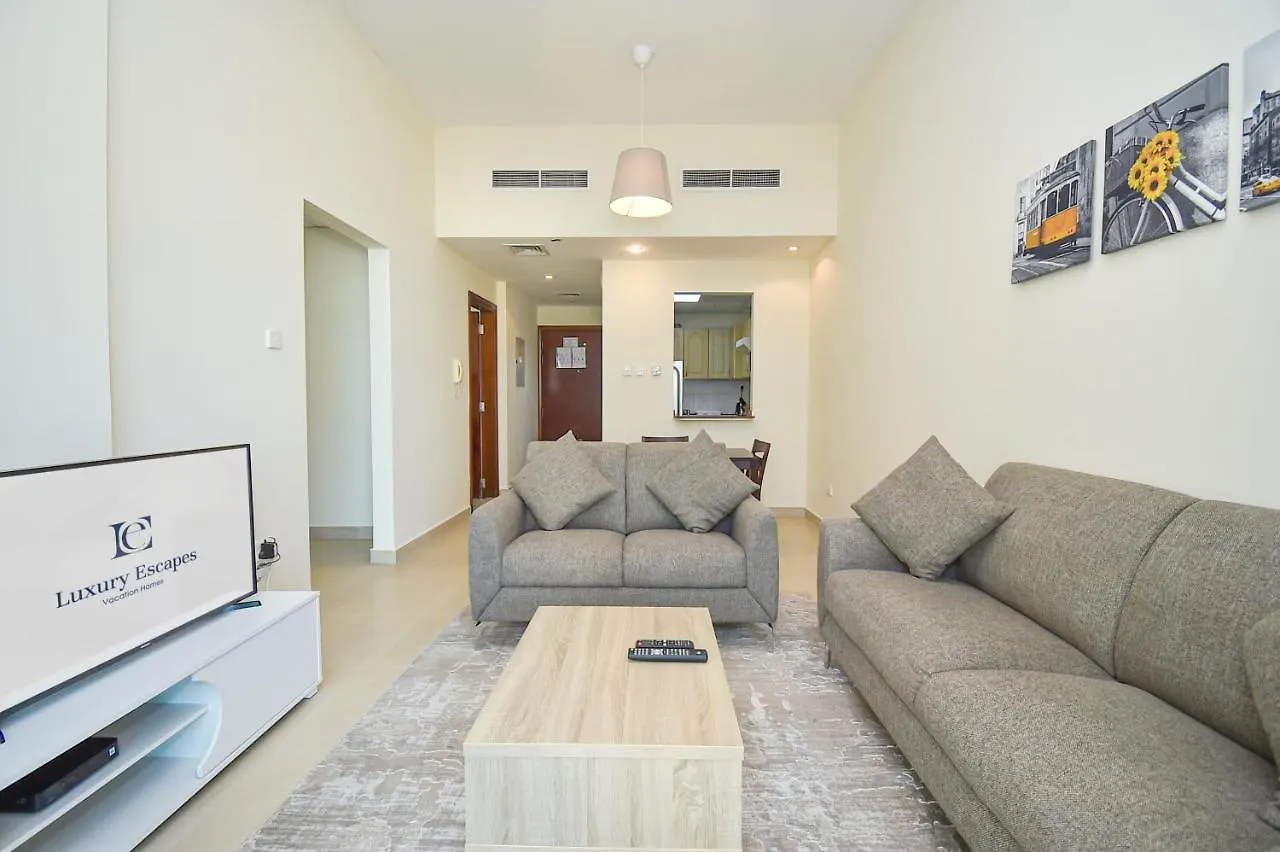 Luxury Escapes - Cozy 1 Bedroom With Study Room In Dubai Marina Park Tower 0*,