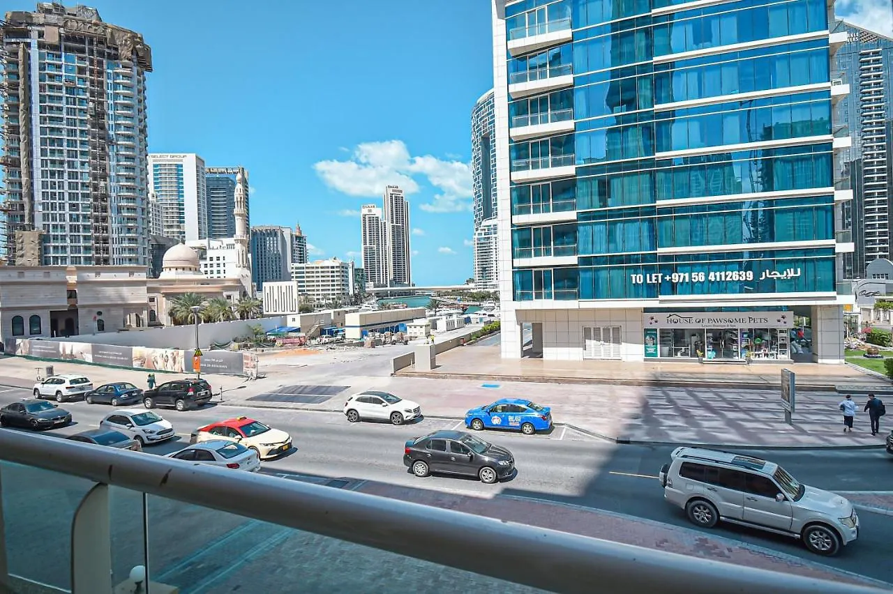 Luxury Escapes - Cozy 1 Bedroom With Study Room In Dubai Marina Park Tower Birleşik Arap Emirlikleri